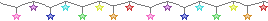 hanging stars divider