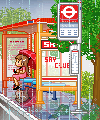 rainy scene