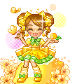 yellow doll